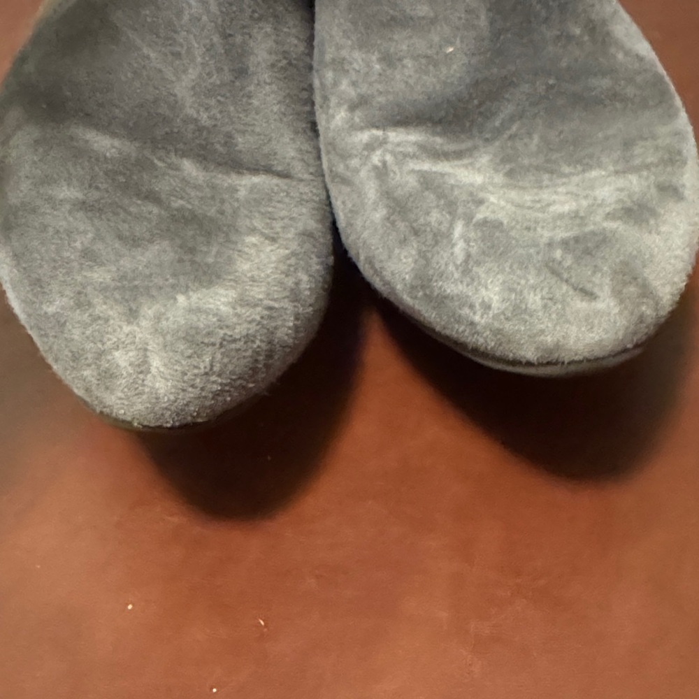 Cole Haan Gray Suede Ankle Booties - Picture 6 of 12